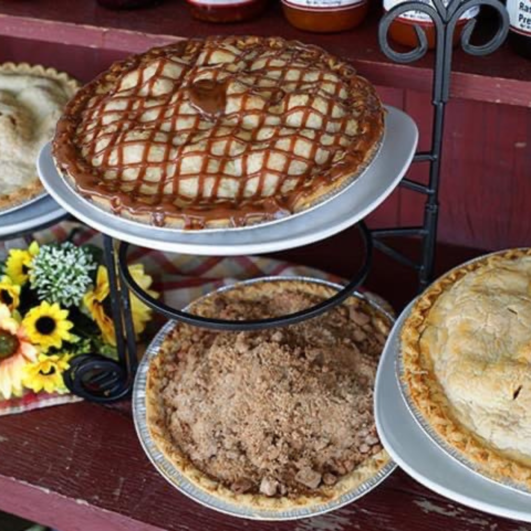 Caramel Apple Walnut Pie Westview Orchards and Winery